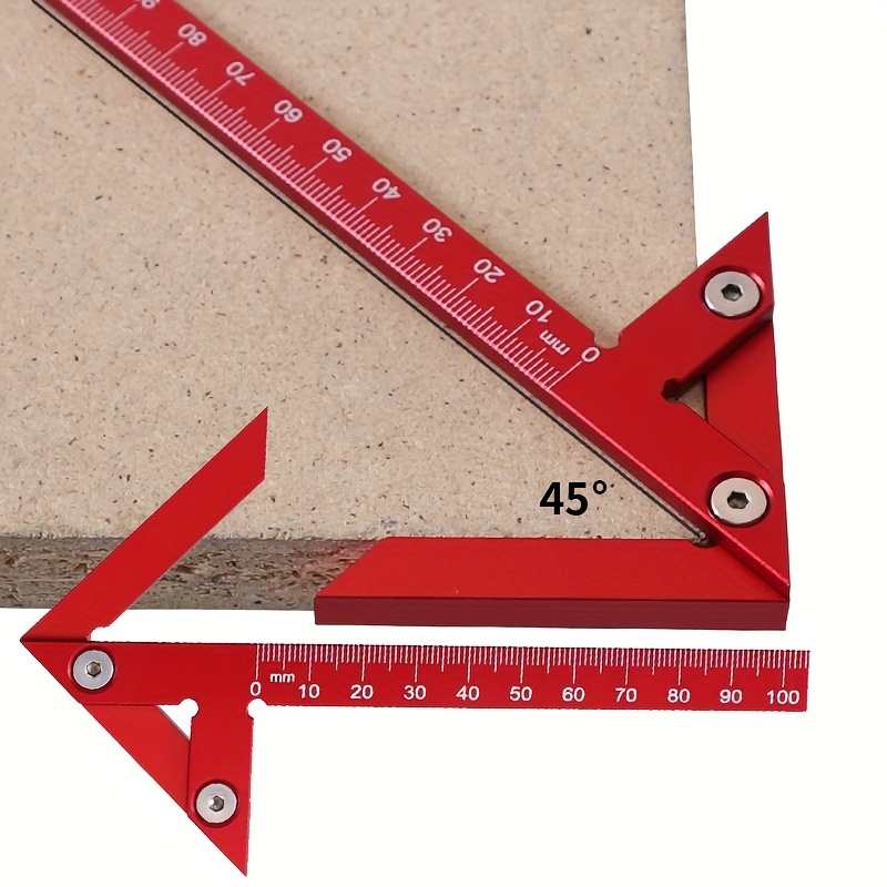 Woodworking Carpenter - Center Finder Line Gauge 45/90 Degree