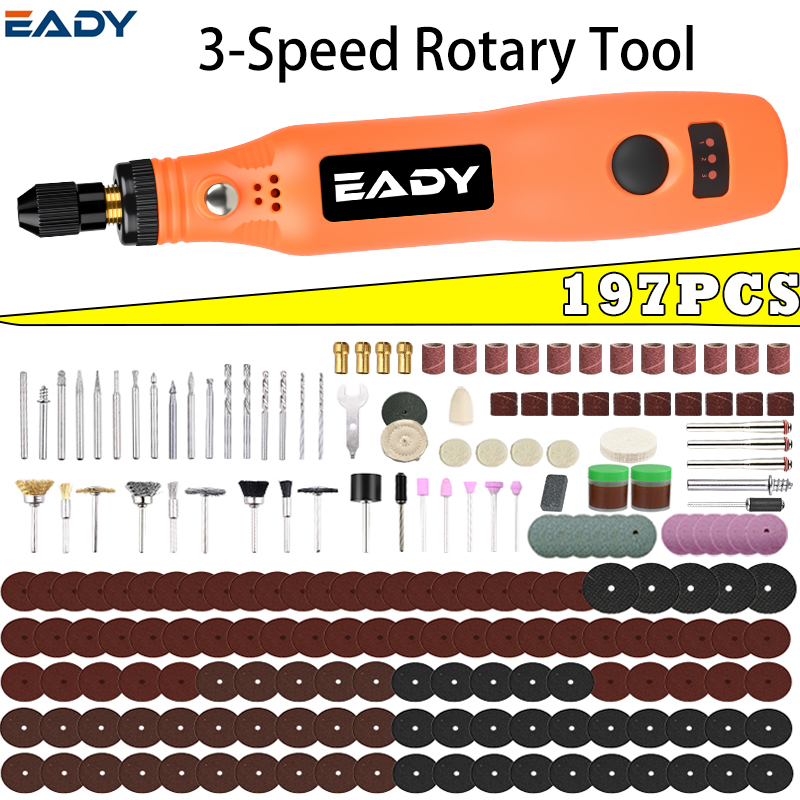 Woodworking Kits - USB Cordless Rotary Tool Kit –