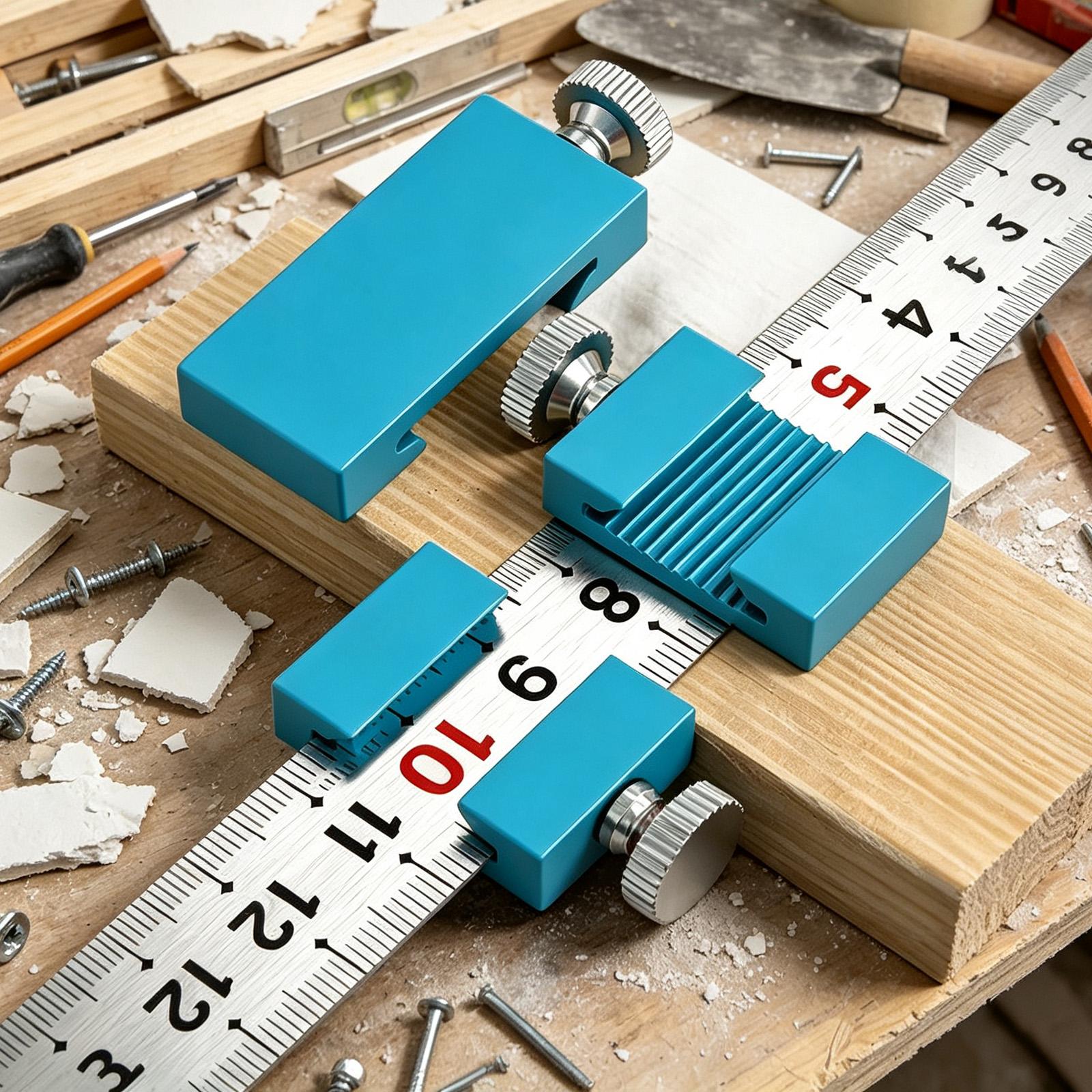 Woodworking Workshop - Carpentry Tools Carpentry Ruler Positioning Scribing