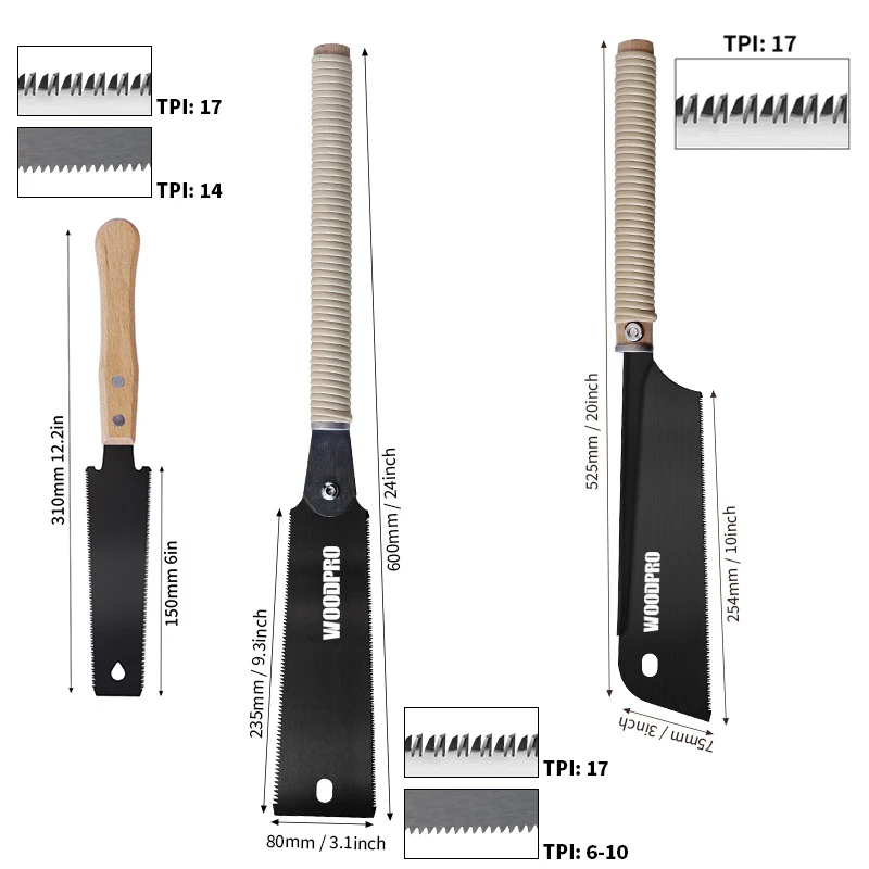 Japanese Pull Saw Set 6 Inch D - Japanese Pull Saw 评论和价格