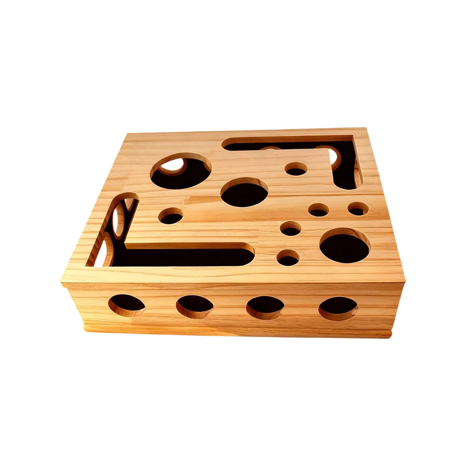 Cat Nail File Enrichment Box W - Woodworking Magazine 评论和价格