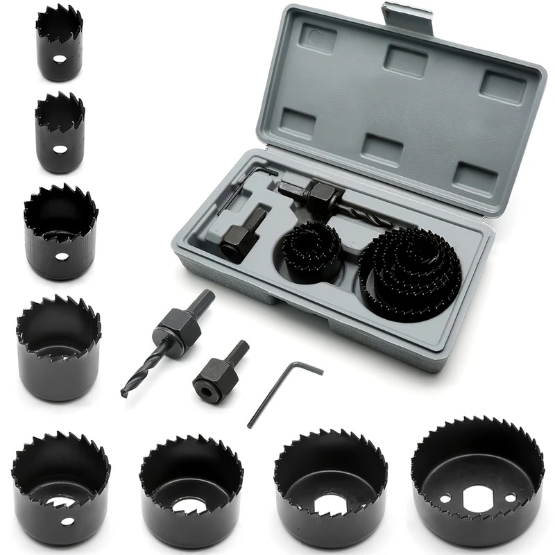 8pcs Woodworking Hole Saw Kit  - Woodworking Kits 评论和价格