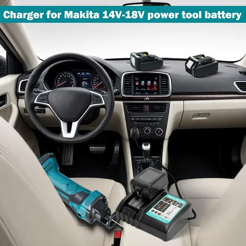 DC18RC Li-ion Battery 3A Car C - Makita Drill Hp1640 评论和价格