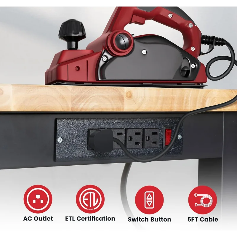 Work Table for Garage Adjustab - Woodworking Work Table 评论和价格