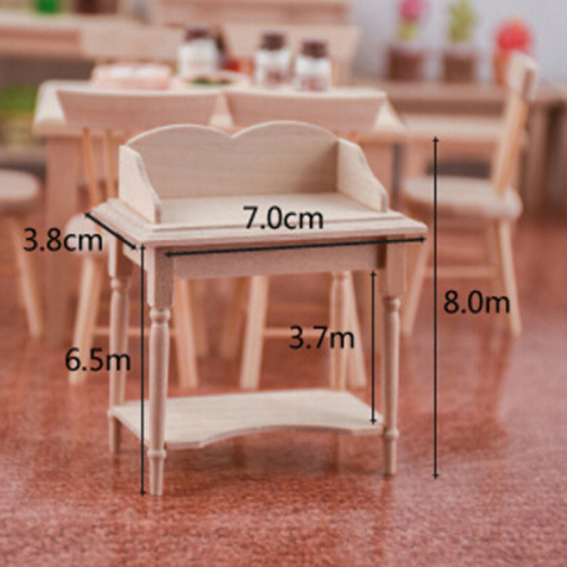 1/12 Wooden Miniature Blank Ta - Woodworking Veneer 评论和价格