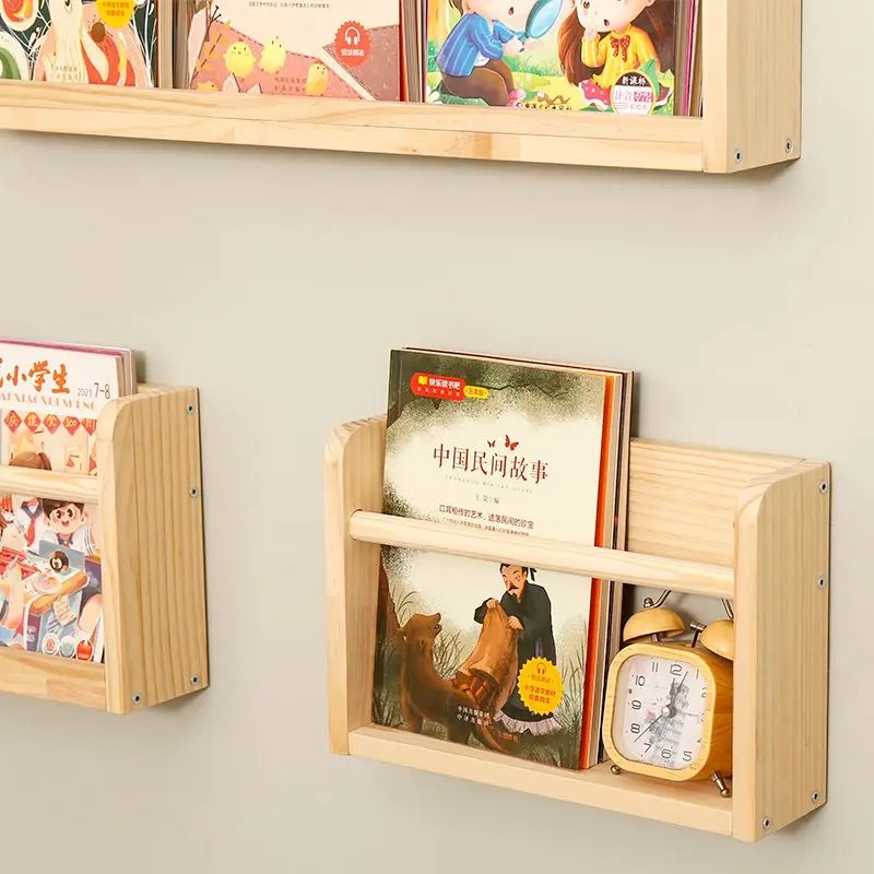 Solid Wood Wall Mounted Magazi - Woodworking Magazine 评论和价格