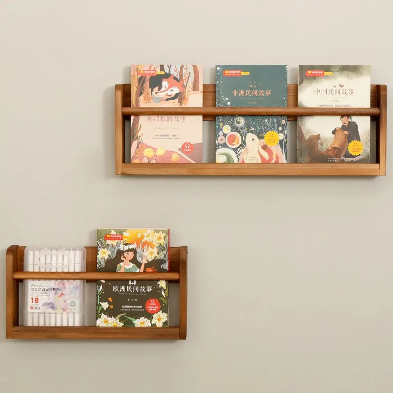 Solid Wood Wall Mounted Magazi - Woodworking Magazine 评论和价格