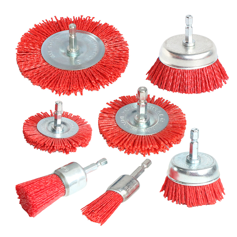 Nylon Cup Brush Abrasive Wire  - Woodworking Veneer 评论和价格