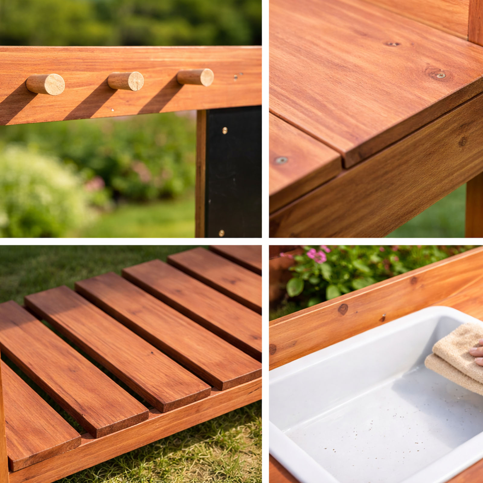 Wooden Potting Benches For Chi - Woodworking Work Table 评论和价格
