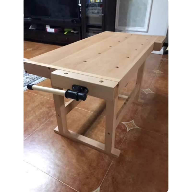 Home Solid Wood Table Beech Wo - Woodworking Work Table 评论和价格