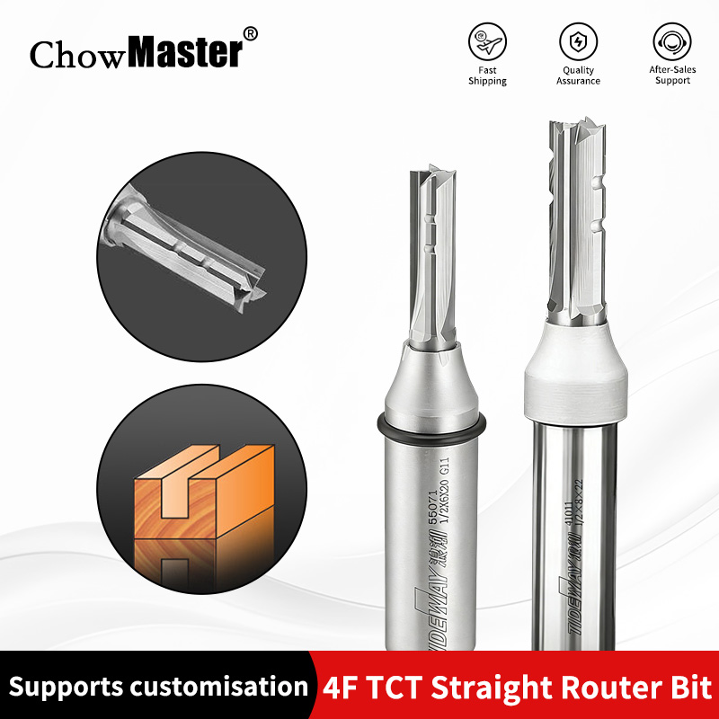 Chowmaster 4 Flutes TCT Straig - Woodworking Nc 评论和价格