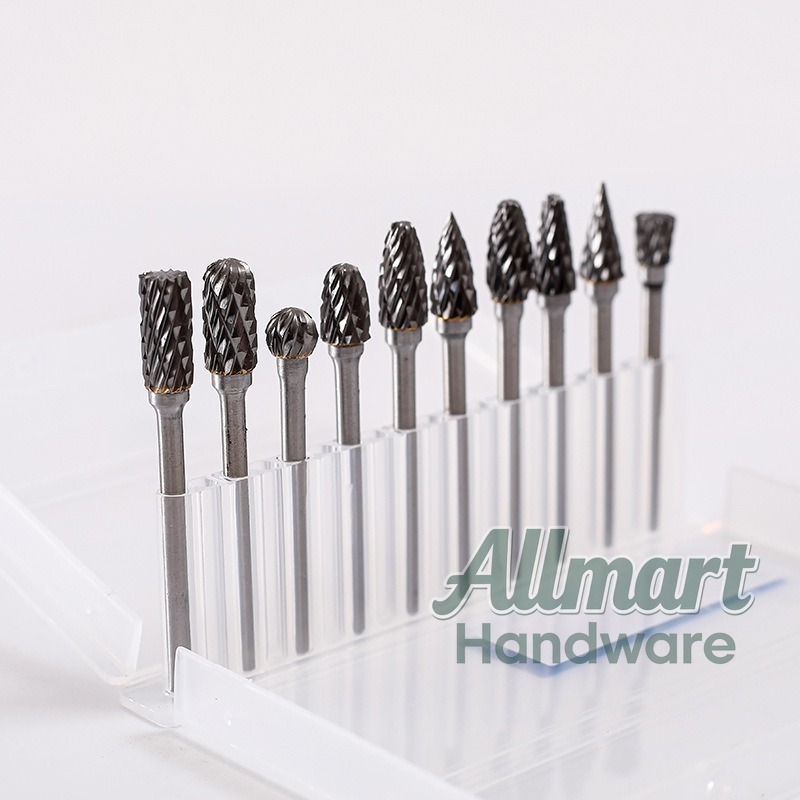 10PCS Wood Carbide Rotary Burr - Woodworking Kits 评论和价格
