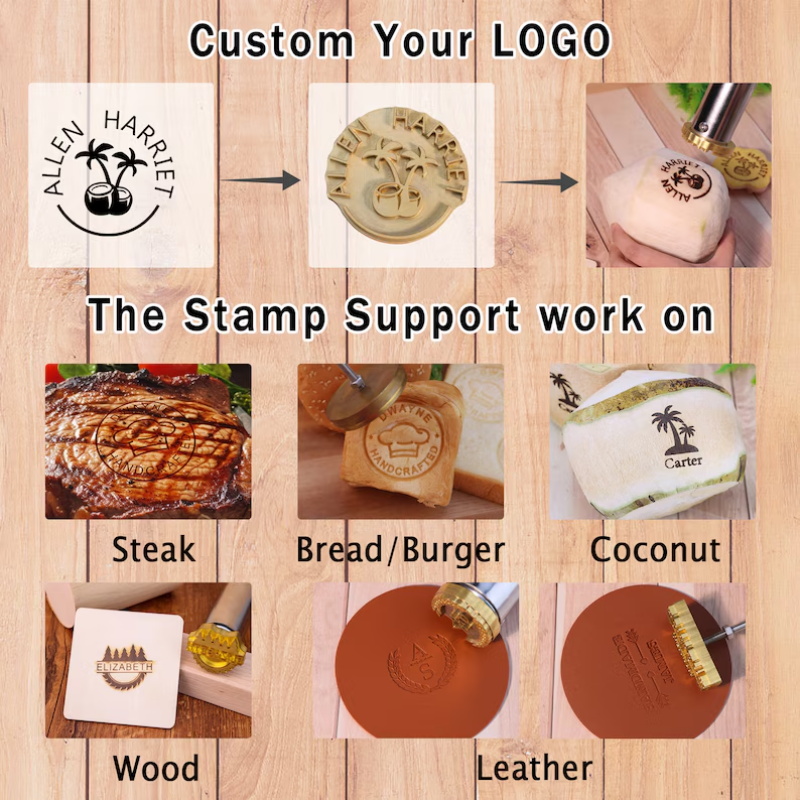 Custom Wood Branding Iron for  - Woodworking Logo Design Free 评论和价格