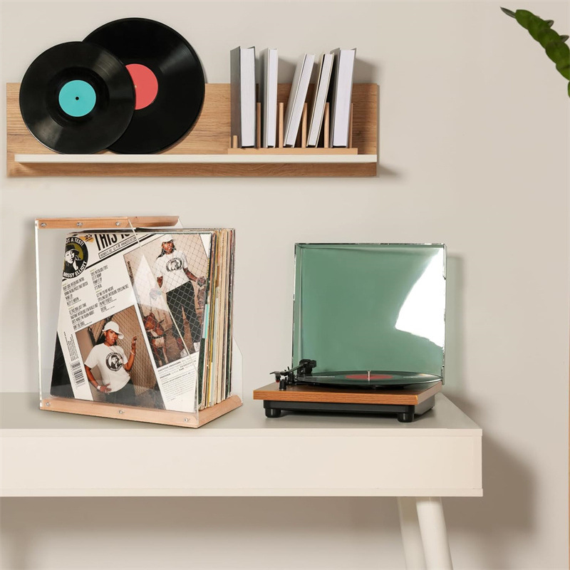 Wooden Record Rack Desktop Orn - Woodworking Magazine 评论和价格