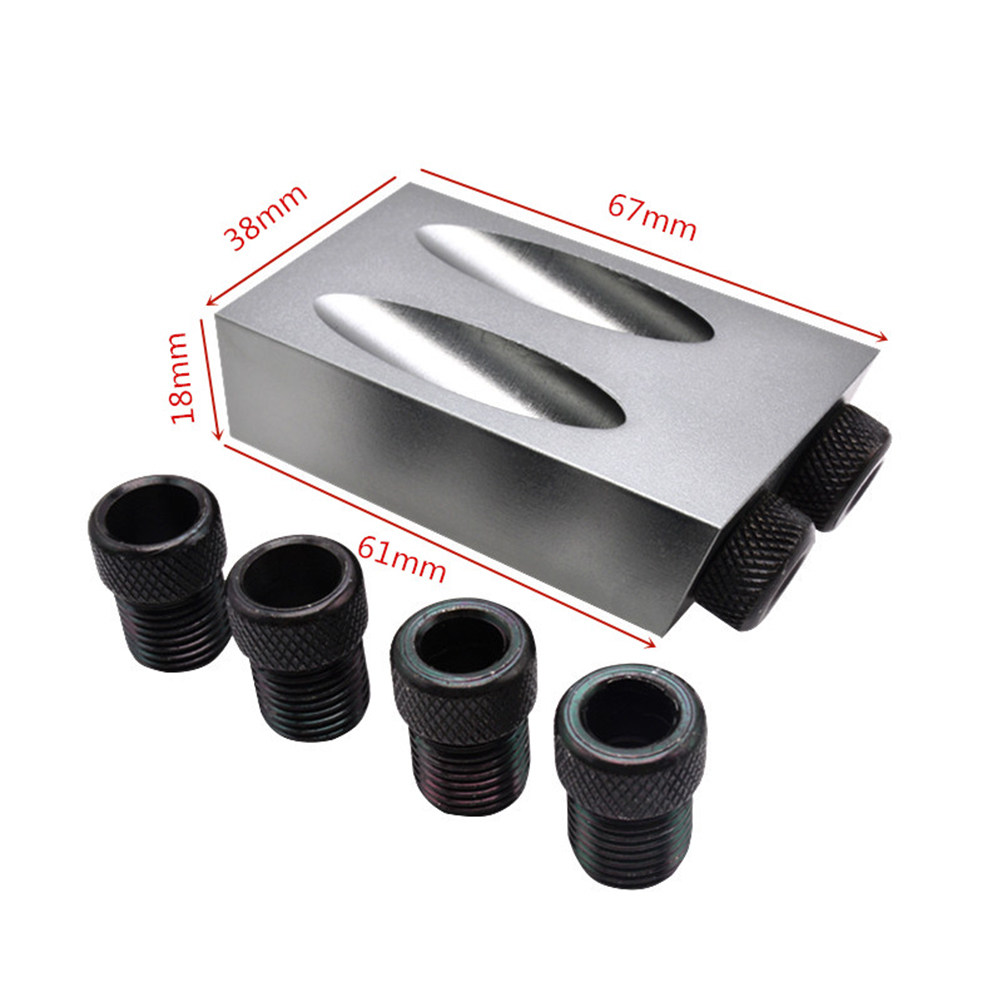 34pcs Oblique Hole Drill Set 1 - Woodworking Kits 评论和价格