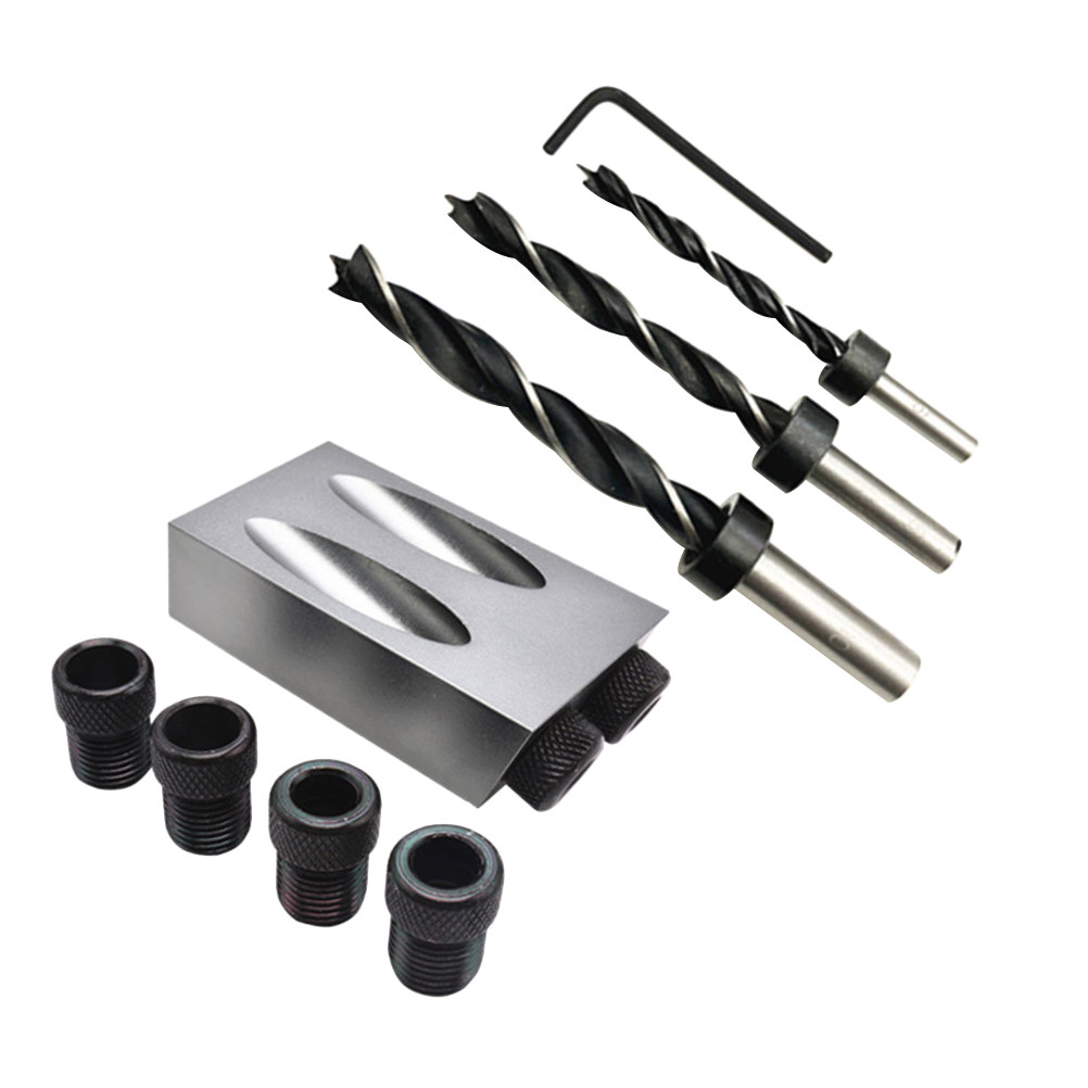 34pcs Oblique Hole Drill Set 1 - Woodworking Kits 评论和价格