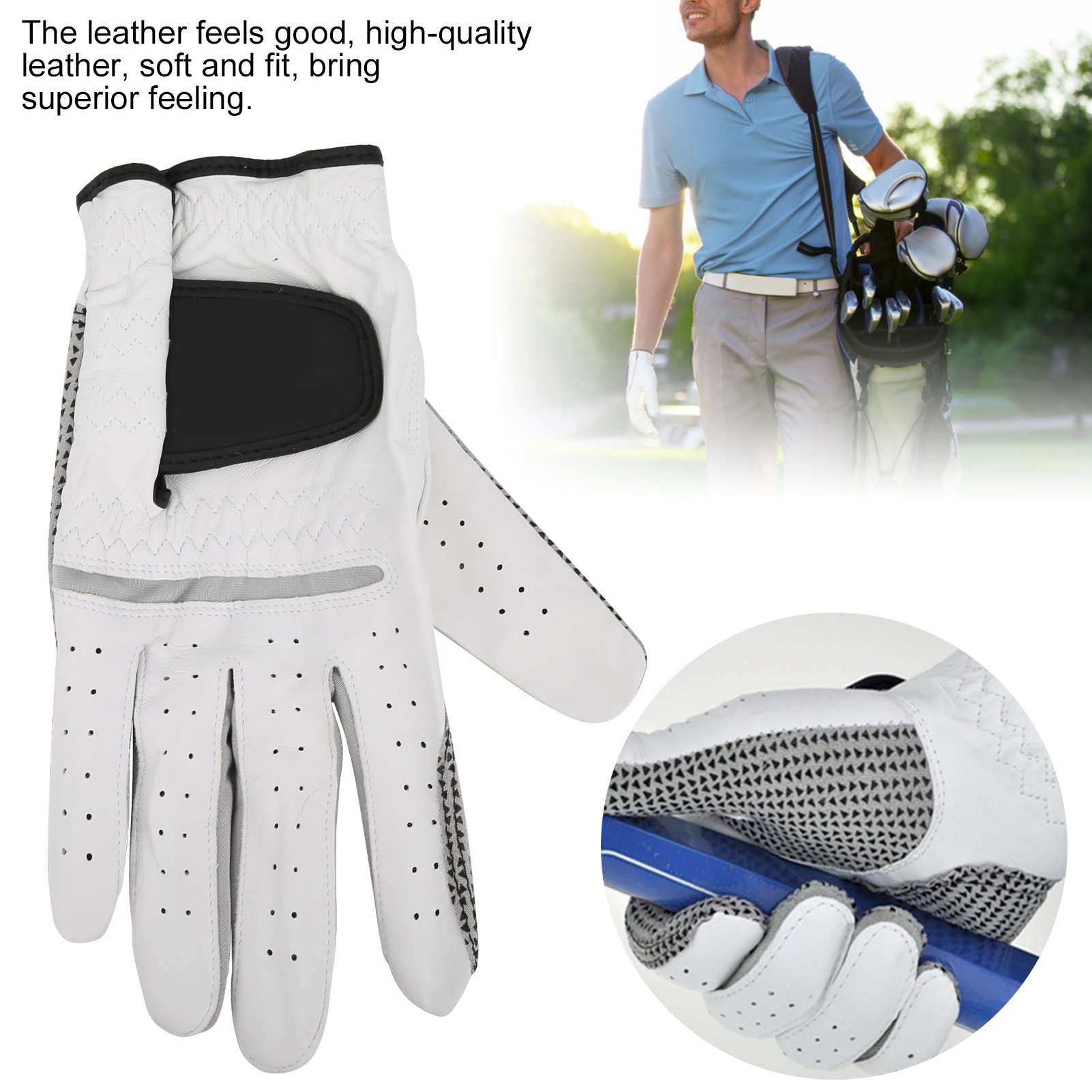 1pc Golf Glove Men's Right Han - Woodworking Gloves 评论和价格